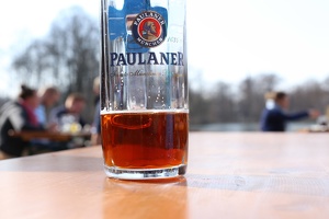 First Pint in Munich